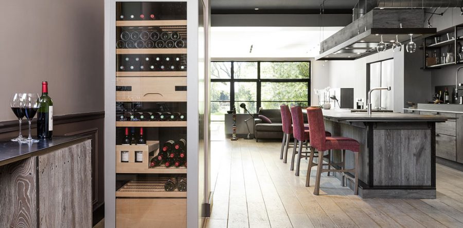 Caves à vin de service