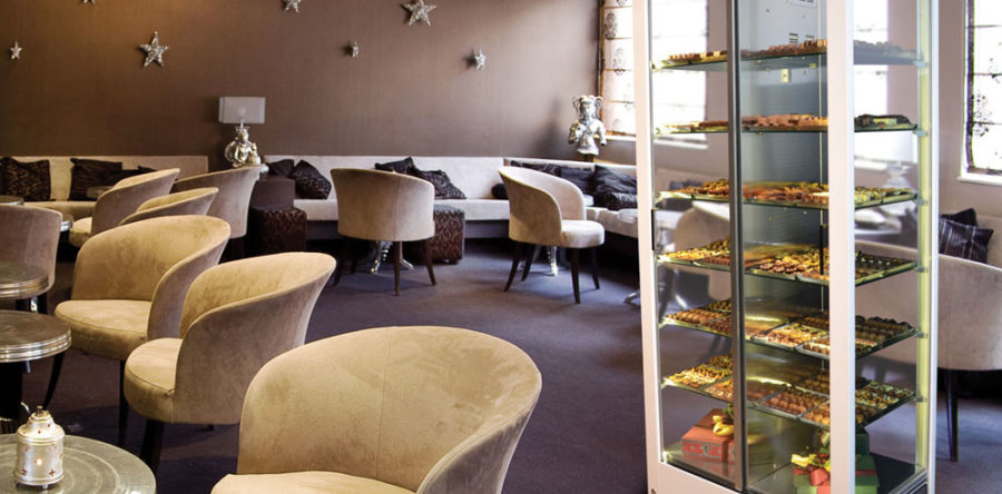 Vitrines et caves à chocolats